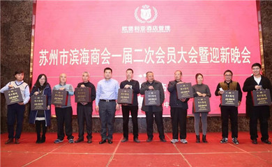 江蘇省濱海縣委書記錢武華會見綠葉徐建成(4)